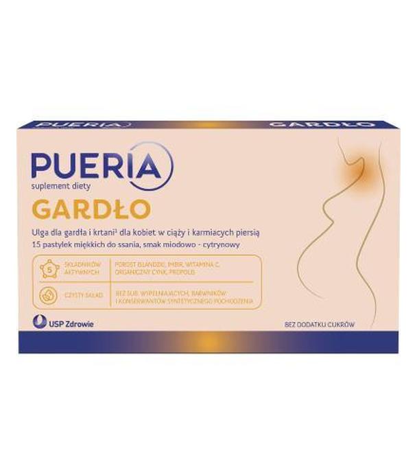 Pueria Gardło, 15 pastylek