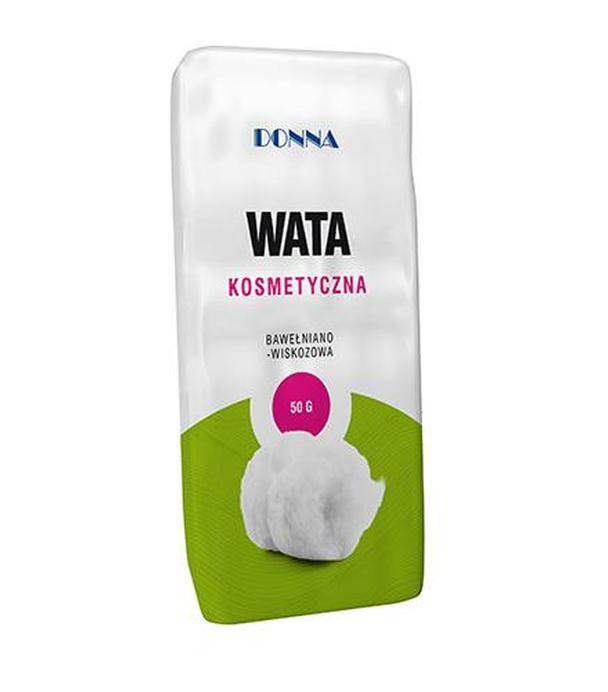 Donna Wata kosmetyczna bawełniano - wiskozowa - 50 g - cena, opinie, właściwości