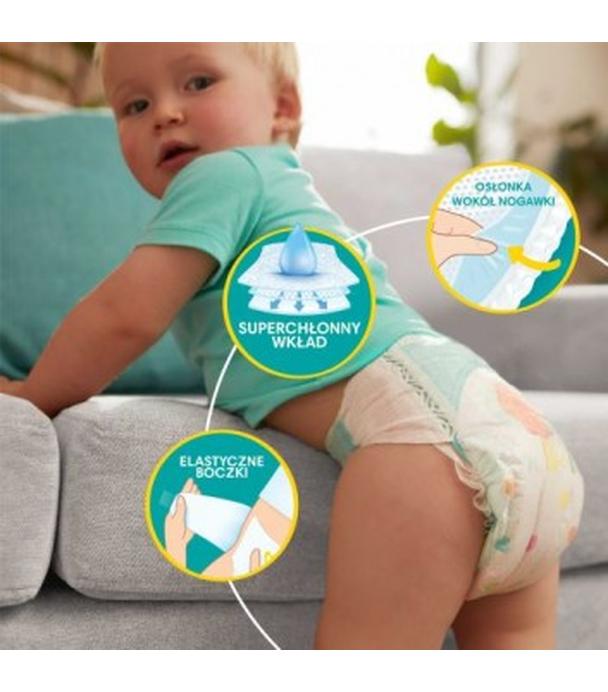 Pampers Pieluchy Active Baby rozmiar 7, 40 sztuk pieluszek - cena, opinie, właściwości