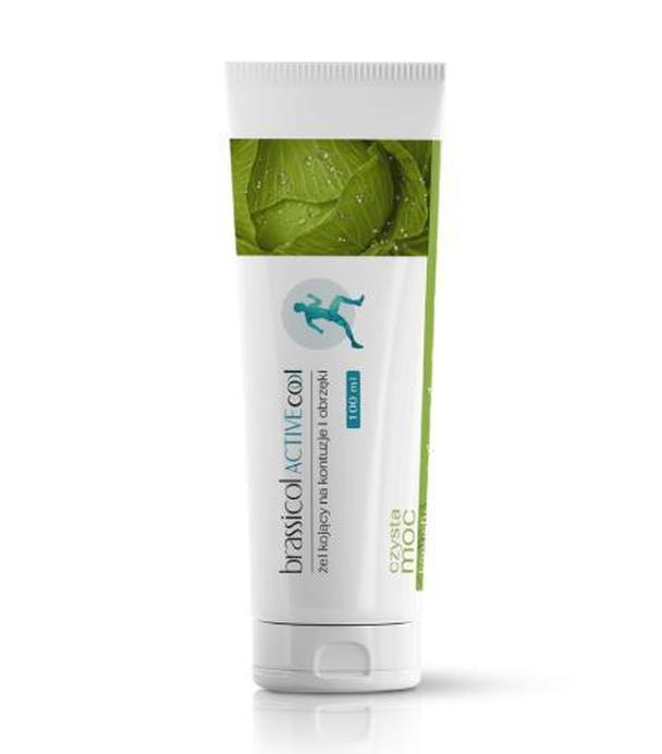 Brassicol ACTIVEcool, żel z kapusty kojący na kontuzje i obrzęki, 100 ml