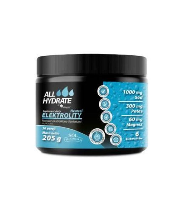 Aliness AllHydrate, Elektrolity neutral, 205 g