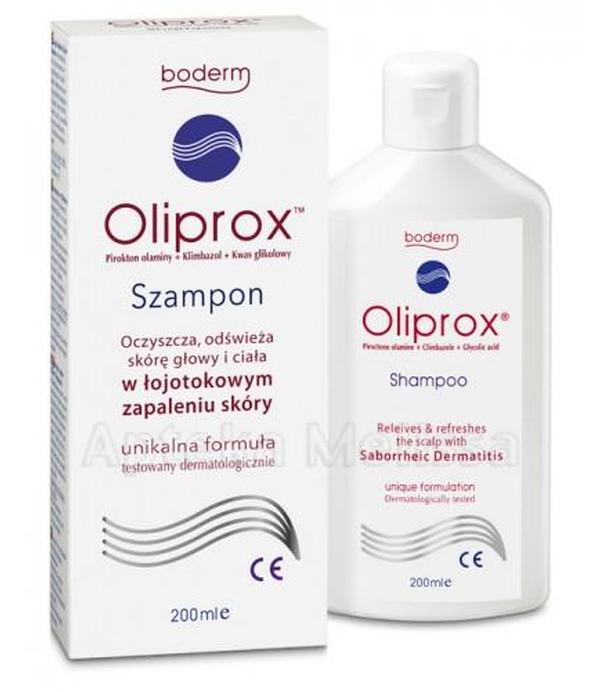 OLIPROX - 200 ml szampon oczyszczający - opinie, stosowanie, ulotka