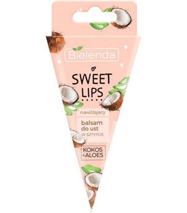Bielenda Sweet Lips Nawilżający balsam do ust o zapachu kokosowym - 5 g - cena, opinie, właściwości