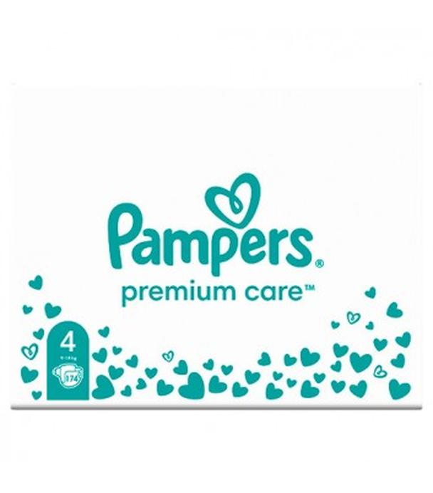 Pampers Premium Care, pieluchy rozmiar 4, 9-14 kg, 174 sztuki