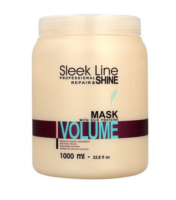 Stapiz Sleek Line Repair Maska do włosów z jedwabiem zwiększająca objętość - 1000 ml - cena, opinie, skład