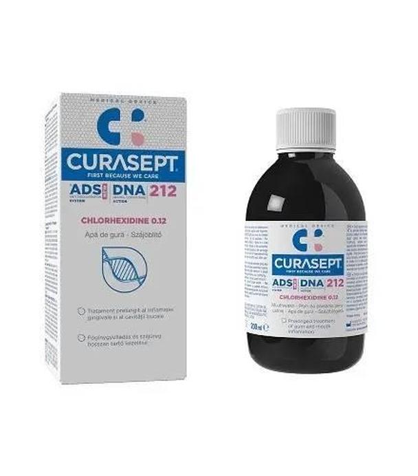 Curasept ADS DNA 212 0,12 Chlorhexidine, Płyn do płukania jamy ustnej, 200 ml