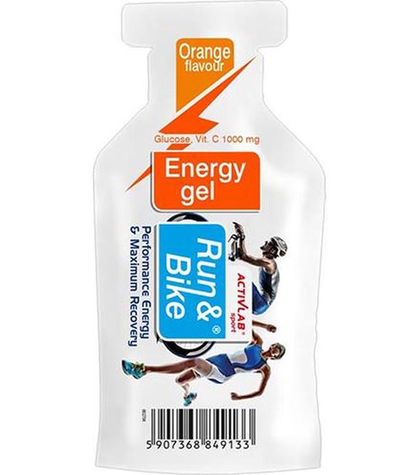 ActivLab Sport Run & Bike Energy Gel Żel energetyczny o smaku pomarańczy - 40 g - cena, opinie, właściwości