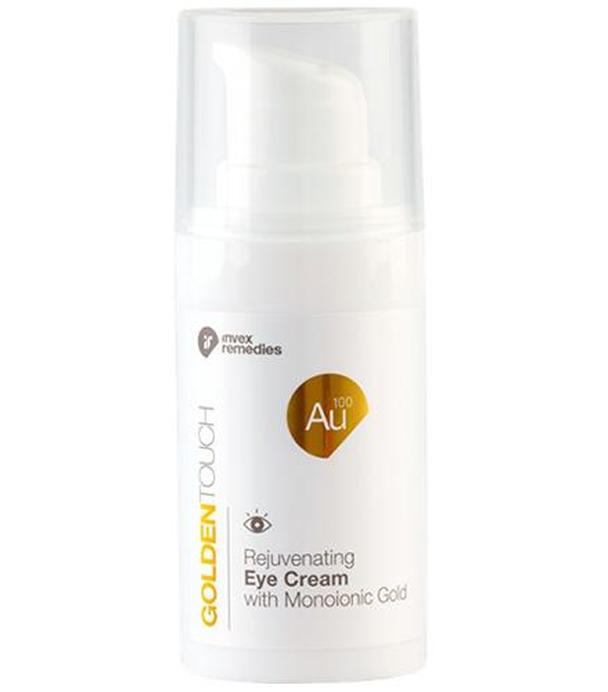 Invex Remedies Golden Touch Au 100 Odmładzający krem pod oczy ze złotem monojonowym - 15 ml - cena, opinie, właściwości - ważny do 2025-10-31