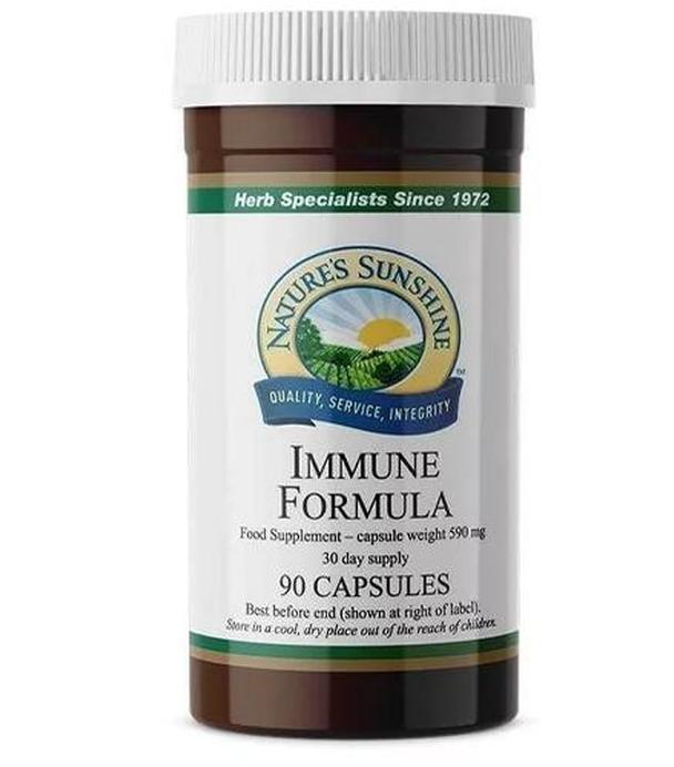 Nature's Sunshine Immune Formula - 90 kaps. - cena, opinie, działanie