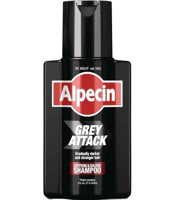Alpecin, Grey Attack, szampon przeciw siwieniu, 200 ml