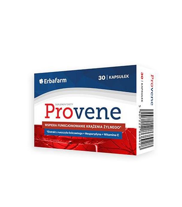 Erbafarm Provene - 30 kaps. Na naczynia krwionośne - cena, opinie, właściwości