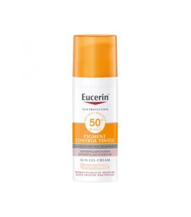 Eucerin Sun Protection Pigment Control, Fluid ochronny light barwiący SPF 50+, 50 ml