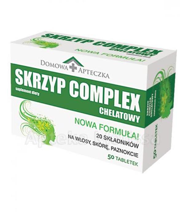 DOMOWA APTECZKA Skrzyp Complex chelatowy - 50 tabl.