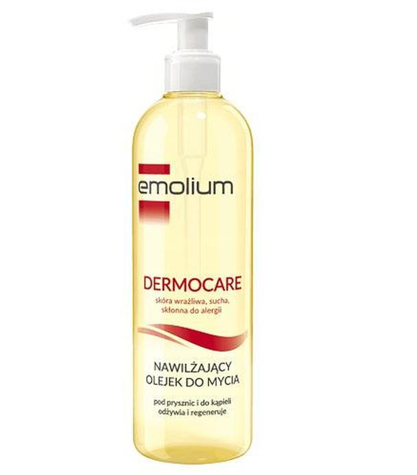 Emolium Dermocare, nawilżający olejek do mycia, 400 ml - ważny do 2025-09-30