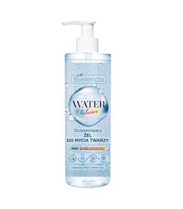 Bielenda Water Balance, oczyszczający żel do mycia twarzy, 195 g