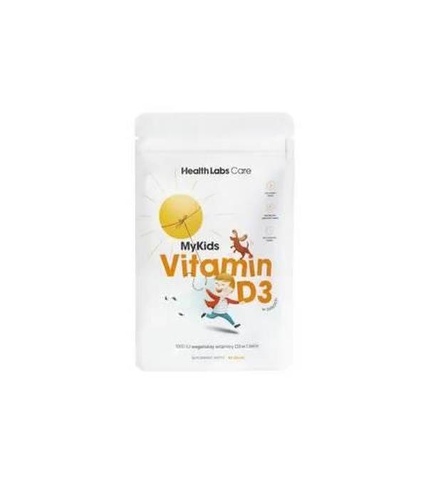 Health Labs Care, MyKids Vitamin D3 wegańska witamina D w żelkach dla dzieci, żelki, 60 sztuk