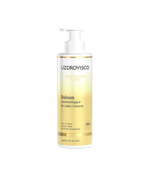 Uzdrovisco Body&Face Ritual Balsam rozświetlający do ciała i twarzy, 200 ml