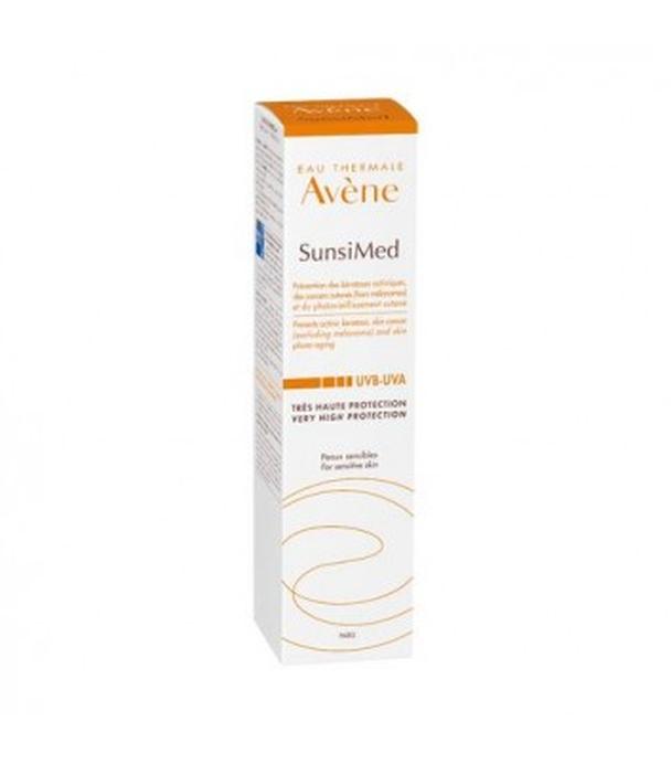 Avene Sunsimed bardzo wysoka ochrona przeciwsłoneczna do twarzy dla skóry wrażliwej i nadwrażliwej, 80 ml