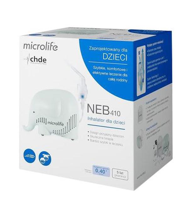 Microlife Inhalator NEB410 dla dzieci + Irygator, 1 sztuka