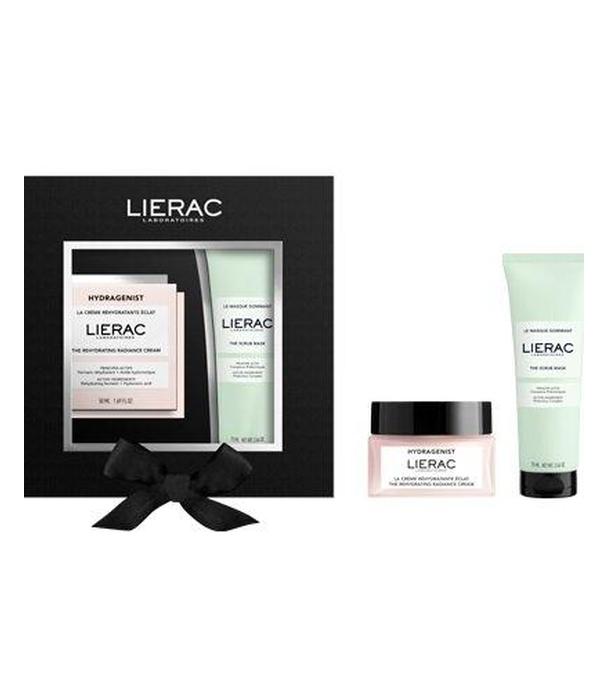 Lierac Zestaw Xmass Hydragenist Krem nawilżający 50 ml + Maska peelingująca 75 ml