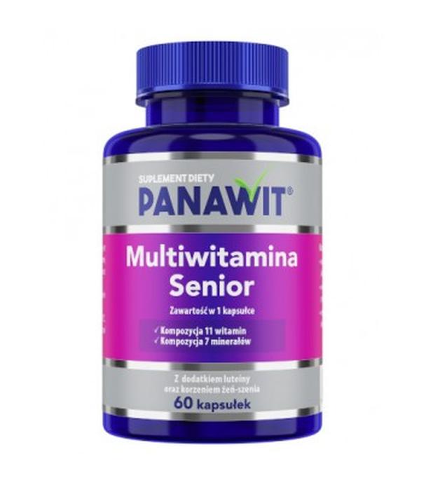 PANAWIT Multiwitamina Senior, 60 kapsułek