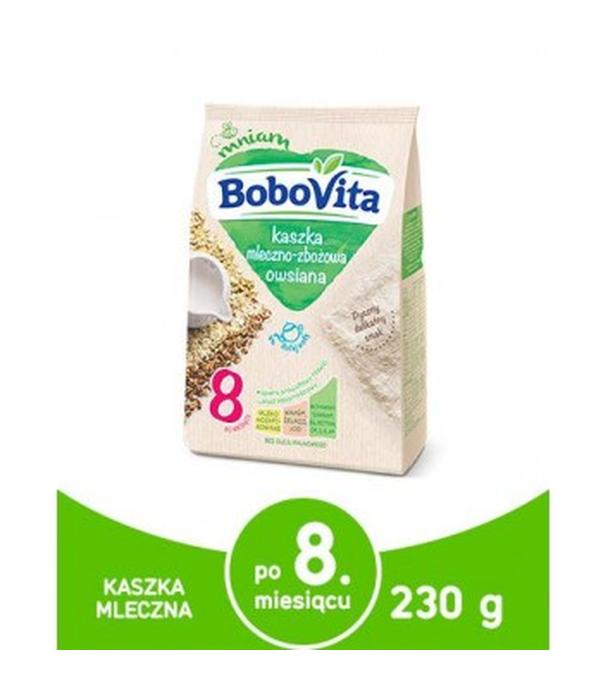 BOBOVITA Kaszka mleczno-zbożowa owsiana po 8 m-cu - 230 g - cena, stosowanie, opinie