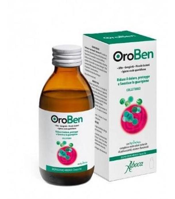 Aboca Oroben Płyn do płukania jamy ustnej - 150 ml - cena, opinie, właściwości