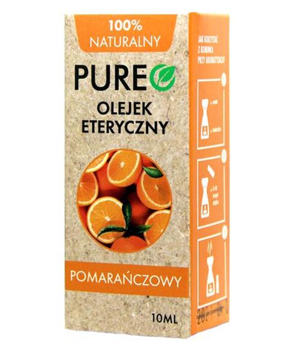 PUREO Olejek eteryczny Pomarańczowy 100% naturalny - 10 ml