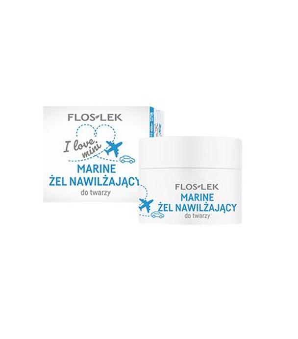 FLOSLEK Marine Żel nawilżający do twarzy, 15 ml - ważny do 2025-08-30