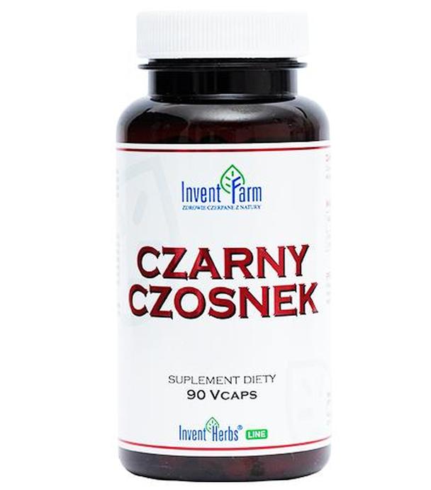 Invent Farm Czarny czosnek - 90 kapsułek