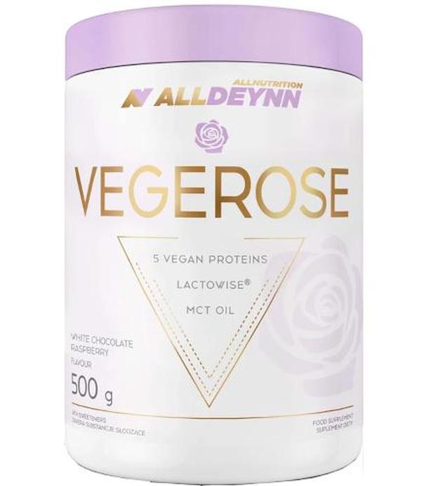 Allnutrition Alldeynn Vegerose White Choco Raspberry 500 g