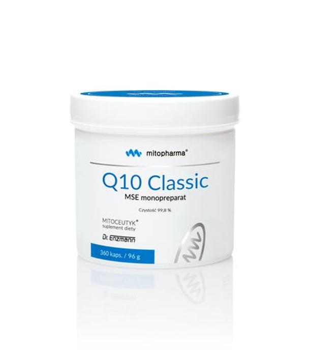 Mitopharma Q10 Classic MSE 30 mg, 360 kaps., cena, opinie, dawkowanie