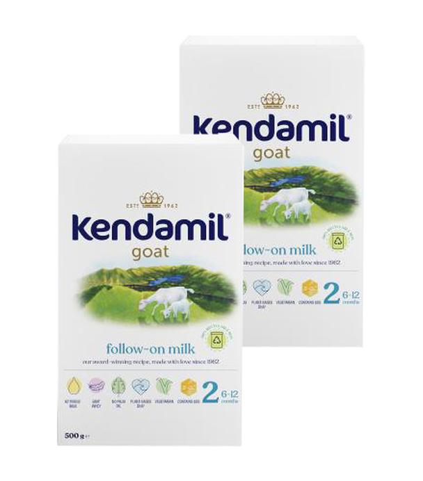 Kendamil 2 Kozie mleko następne, 2 x 500 g