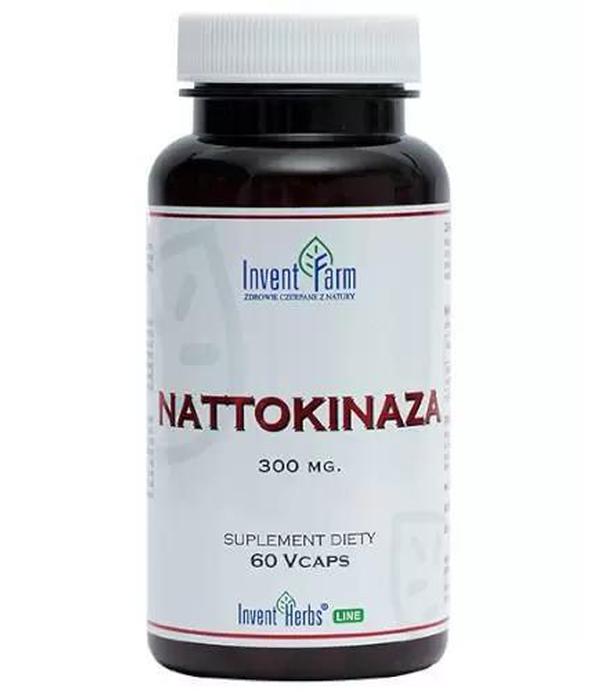 Invent Farm Nattokinaza 300mg 60 kapsułek