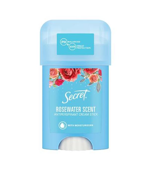 Secret Rosewater Scent Antyperspirant kremowy dla kobiet, 40 ml, cena, opinie, skład