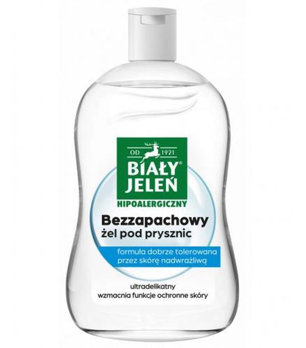 Biały Jeleń, Żel pod prysznic bezzapachowy Hipoalergiczny, 500 ml