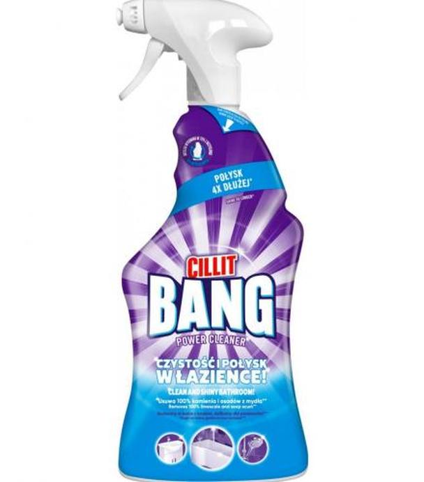 Cillit Bang Power Cleaner Czystość i Połysk w Łazience Spray, 750 ml