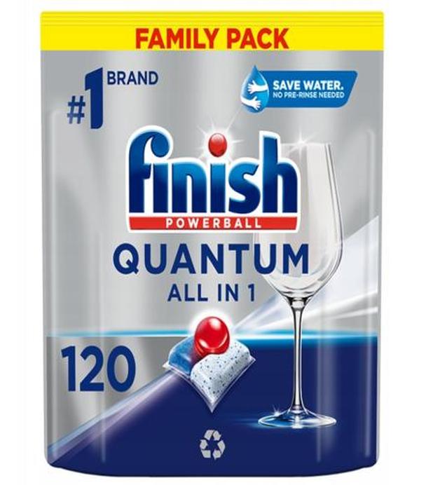 Finish Quantum Kapsułki do Zmywarki Fresh, 120 sztuk