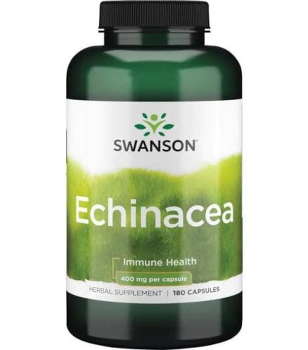 SWANSON Echinacea 400 mg - 180 kaps. Na pobudzenie odporności.