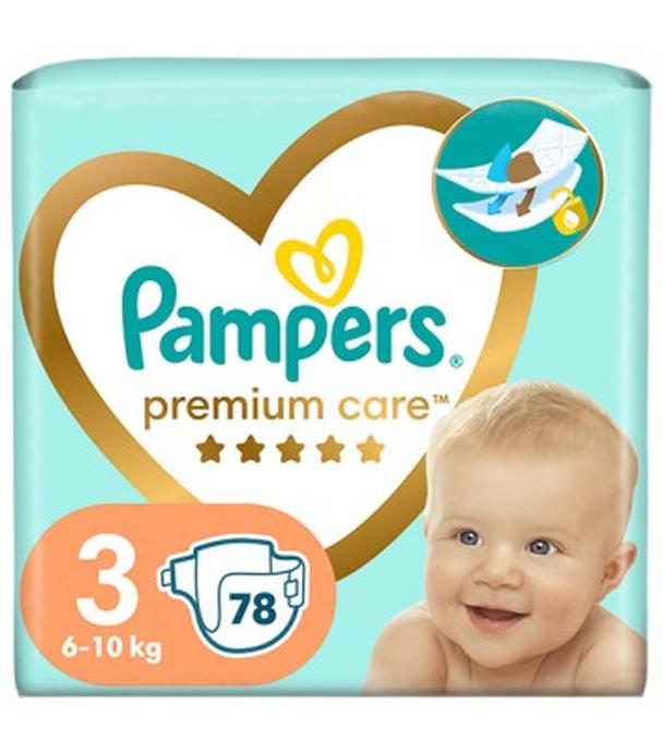 Pampers Premium Care rozmiar 3, 6 kg - 10 kg, 78 sztuk