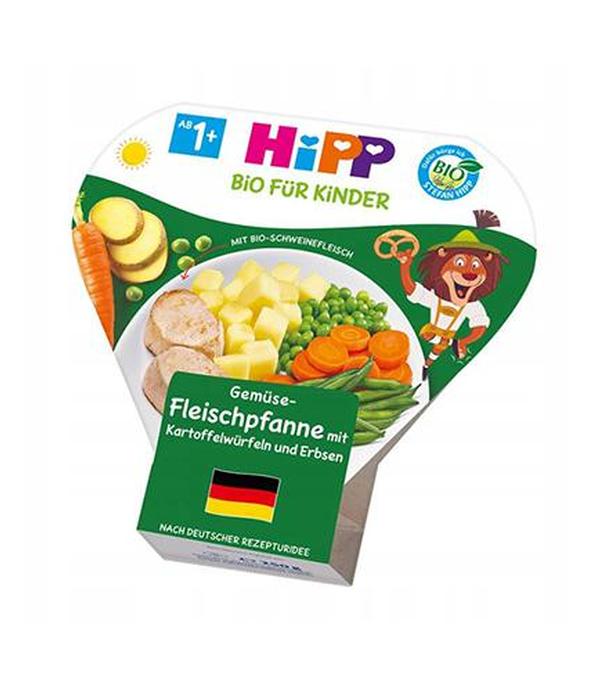 HiPP Jarzynki z ziemniaczkami i delikatnym schabem BIO, 250 g, cena, opinie, skład - ważny do 2025-05-27