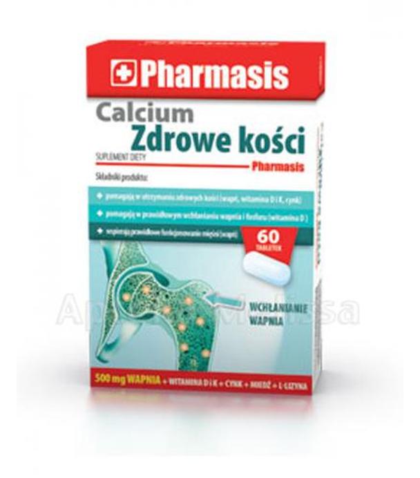 PHARMASIS Calcium Zdrowe Kości - 60 tabl.