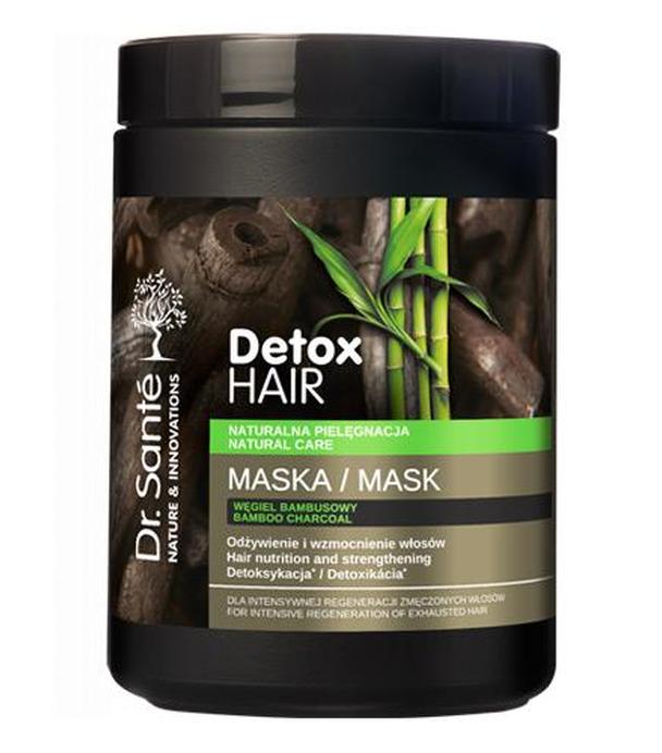 Dr Sante Hair Detox Maska regenerująca - 1000 ml - cena, opinie, właściwości