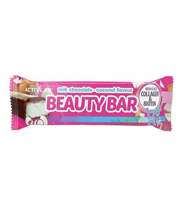 Activlab Beauty Bar smak kokosowy, 50 g - ważny do 2025-02-15