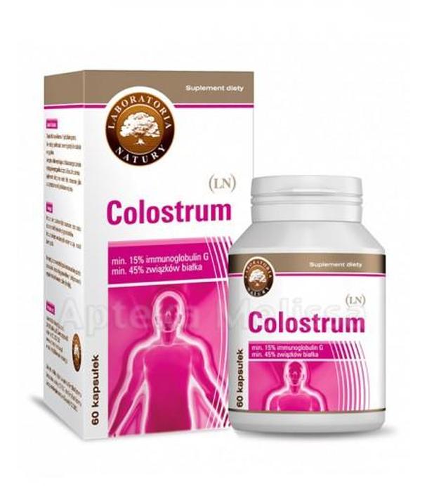 COLOSTRUM - 60 kaps. Wsparcie wzrostu i utrzymania masy mięśniowej.