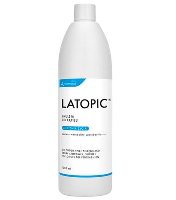 LATOPIC Aktywna emulsja do kąpieli, 1000 ml