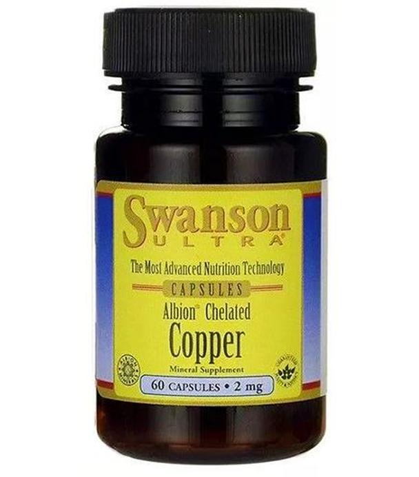 SWANSON Albion Chelat Miedzi - 60 kaps.