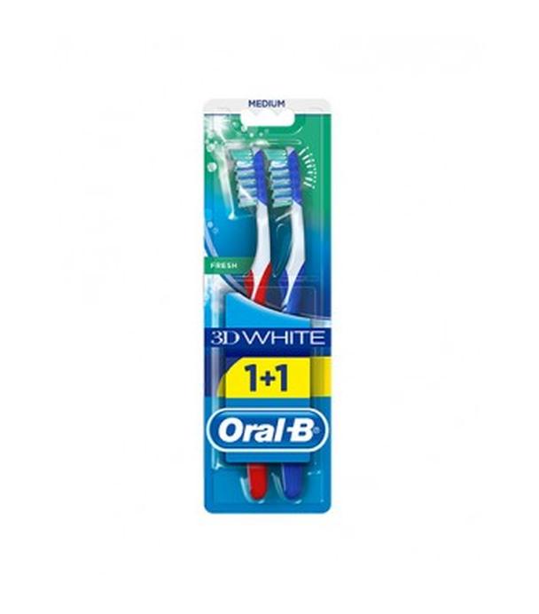 Oral-B 3D White Fresh 40 Med Szczoteczka do zębów, 2 sztuki