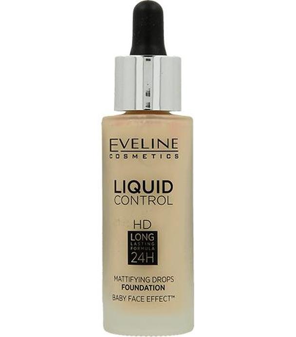 Eveline Cosmetics liquid control Podkład do twarz 016 vanilla beige, 32 ml, cena, opinie, skład