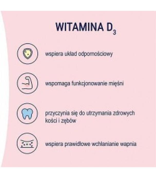 NATURELL Witamina D3 4000 j.m., 60 tabl.